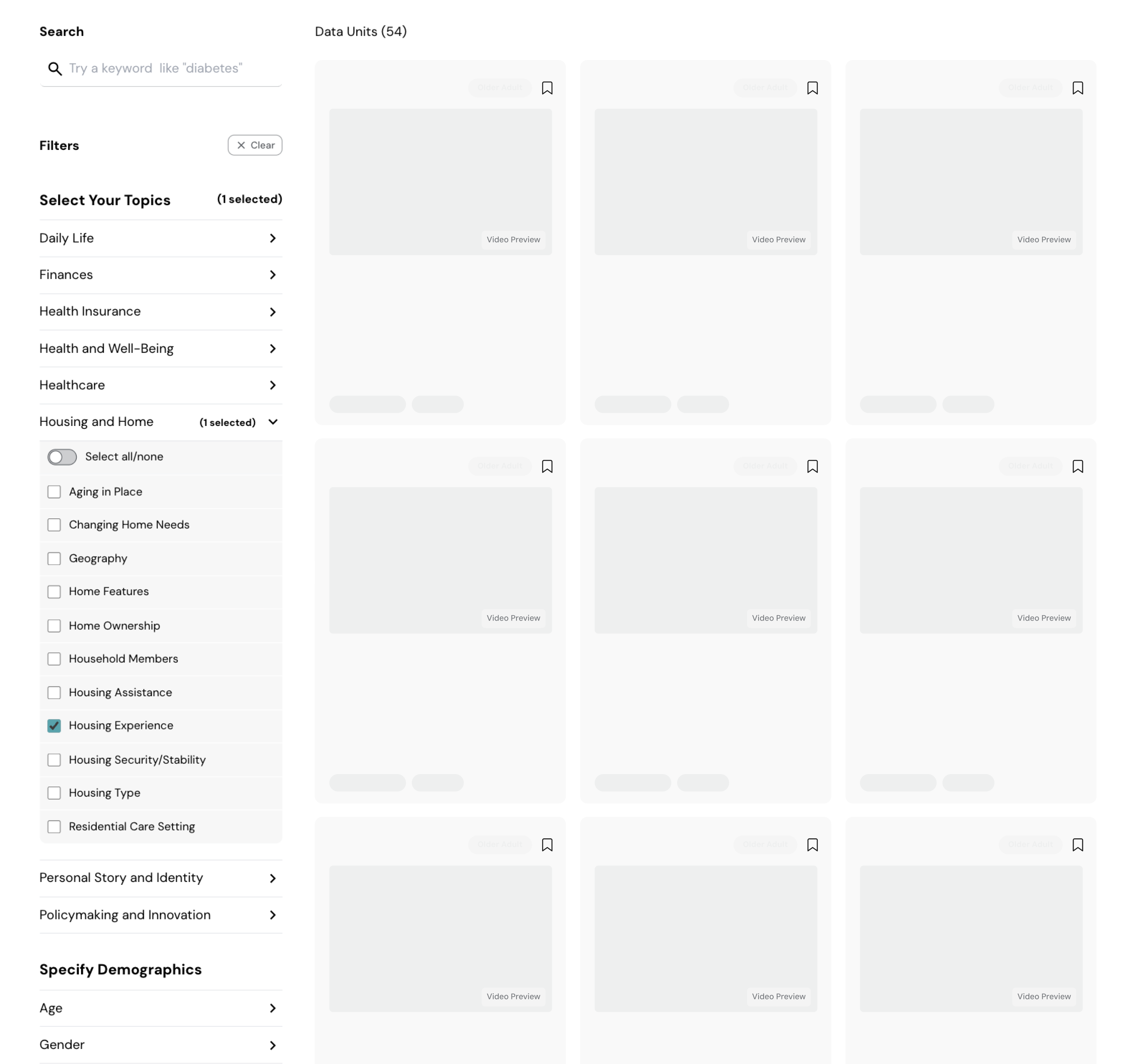 Filter design iterations
